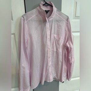Pink women's long sleeve shirt